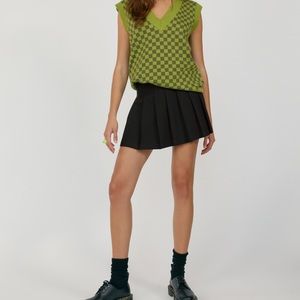 Black Olive Mini Skirt